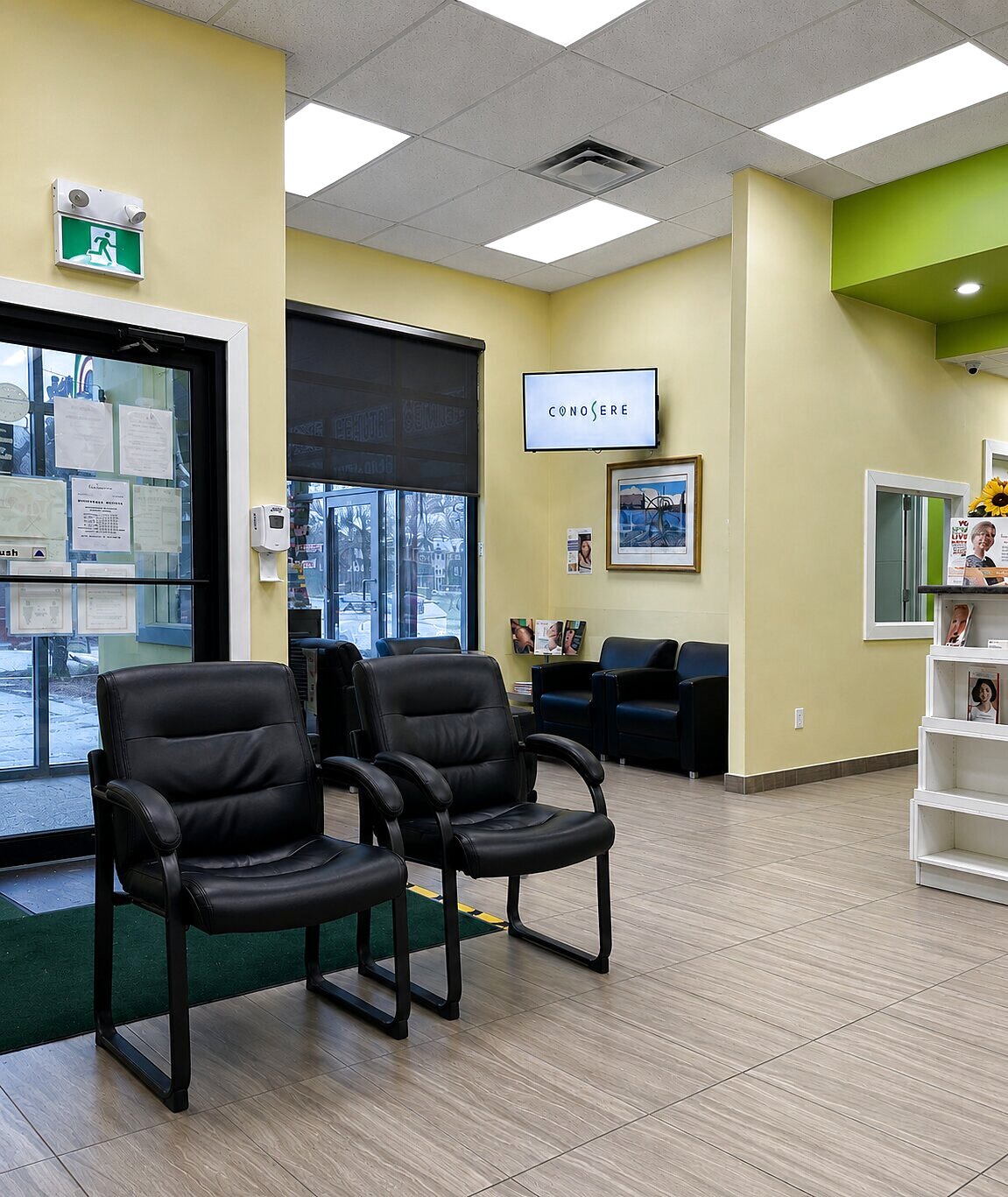 Hudson Medical Clinic waiting area