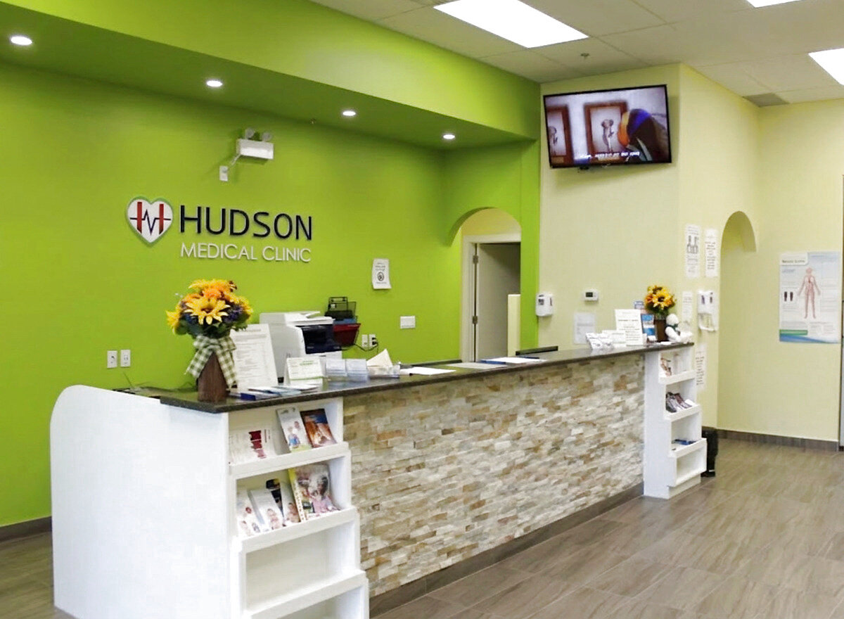 Hudson Medical Clinic front desk